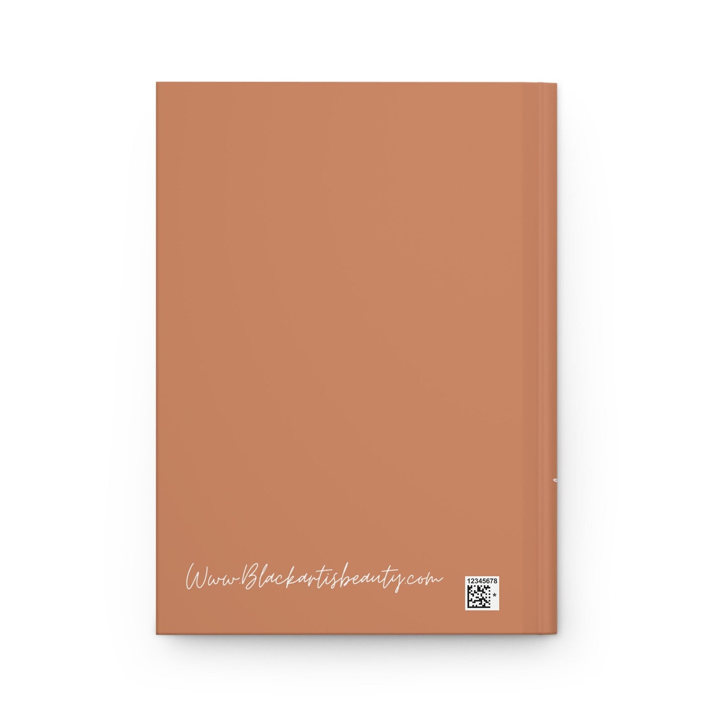 Protecting My Inner-G Boho leaves art Hardcover Journal Matte, Black Art Journal ,positive quote journal , self help book,self work book