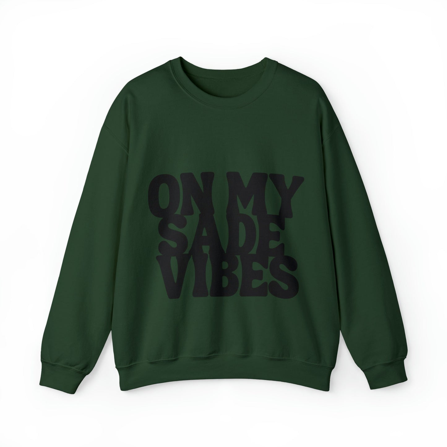 On My Sade Vibes Unisex Heavy Blend™ Crewneck Sweatshirt, Sade art cozy sweatshirt , Sade, sweatshirts for the holiday, sweatshirt gift