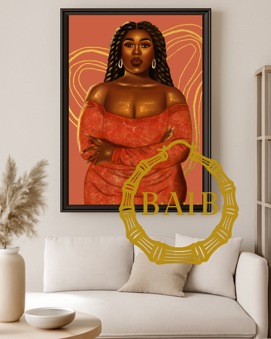 Golden hour | Fine Art digital painting on canvas